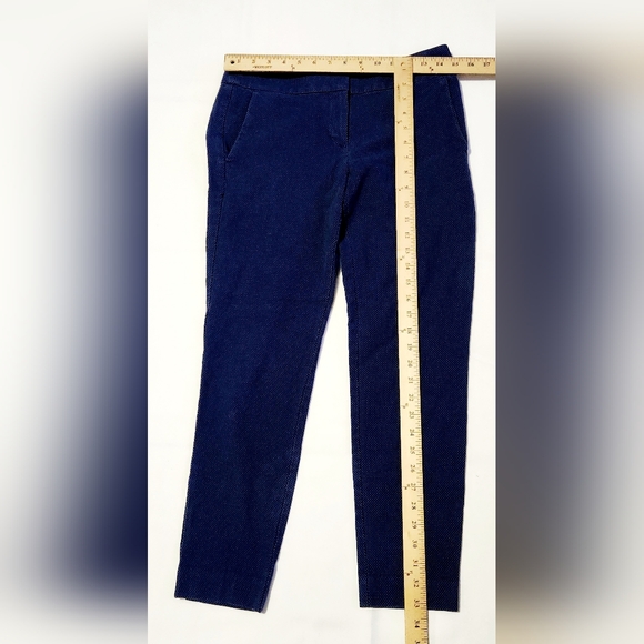Ann Taylor Loft Marisa Ankle Pants Blue Size 2 - Picture 4 of 8
